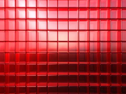 LOT'S OF ROUNDED GLASS CUBES Stock Illustration