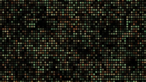 Lots of small dots. grunge animation, halftone Stock Footage 306287748