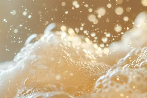 Lots of soap bubbles Stock Photos