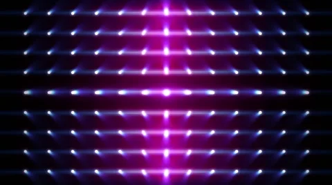 Lots of Stage Lights purple Stock Footage 53887272