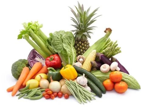 Lots of vegetables Stock Photos