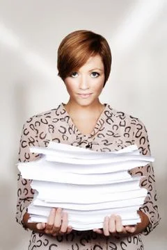 Lots of work Stock Photos