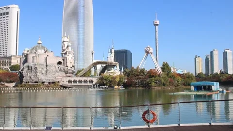 Lotte World Rides Video stock 170169062