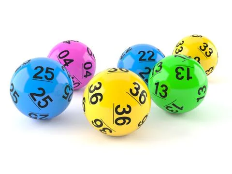 Lottery balls Stock Illustration