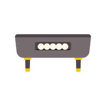 Lottery game number drawing machine illustration Stock Illustration