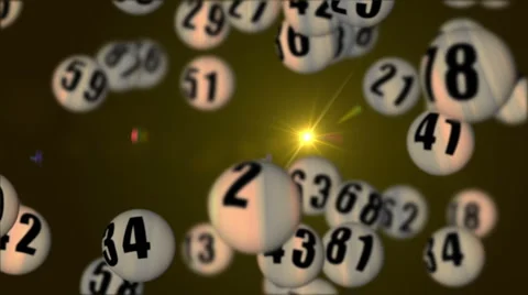 Lottery90rotatingDOF_05 Stock Footage 922391
