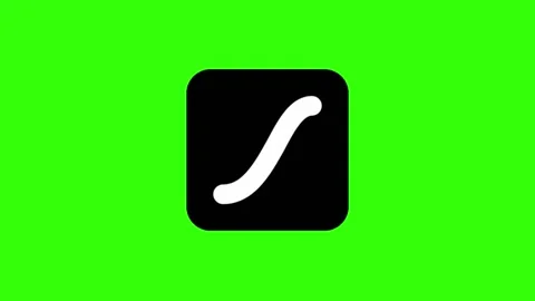 Lottiefiles black icon background animated, logo symbol, social media Vidéo 244150444