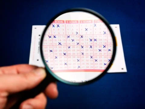 Lotto analysis Stock Photos