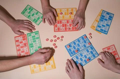 Lotto game Stock Photos