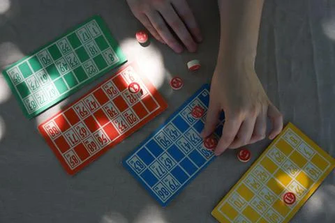 Lotto game Stock Photos