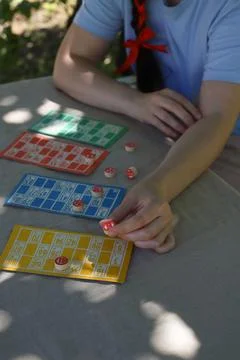 Lotto game Stock Photos