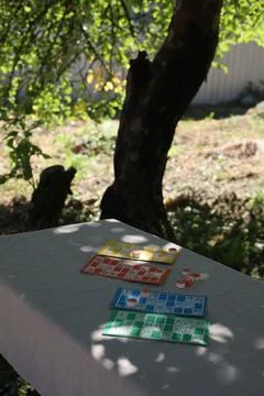 Lotto game Stock-Fotos