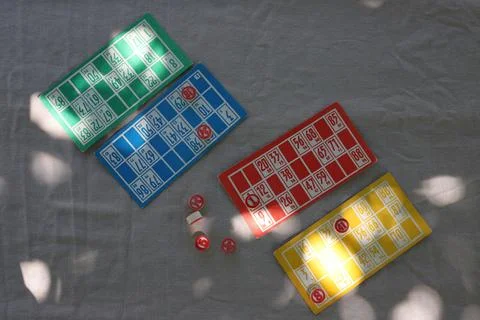 Lotto game Stock Photos