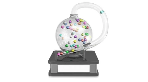 Lotto Machine Working (HD) Stock-Footage 2707943