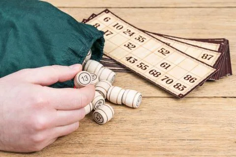 Lotto on the table Stock Photos