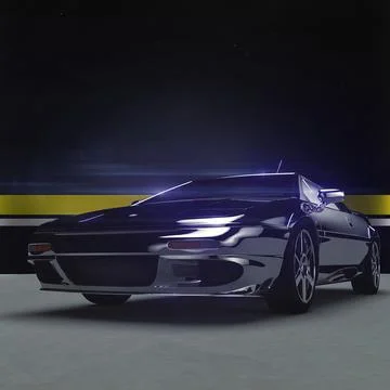 Lotus Esprit Stock Illustration