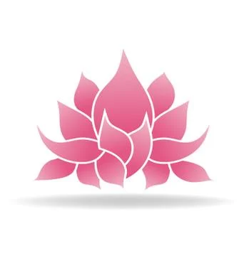Lotus flower Stock Illustration