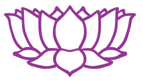 Lotus Flower 库存插图