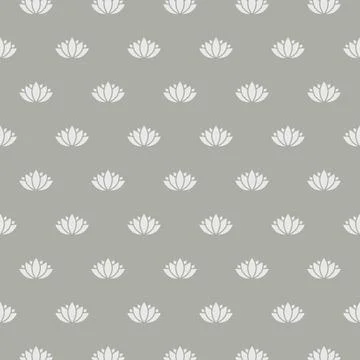 Lotus flower pattern decorative abstract background vector Stock Illustration