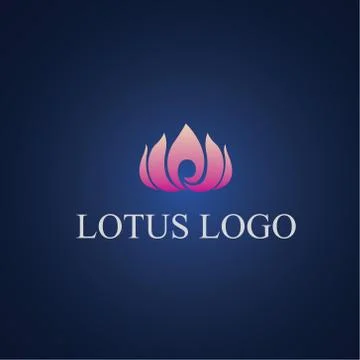 Lotus logo 스톡 일러스트