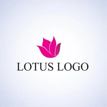 Lotus logo 스톡 일러스트