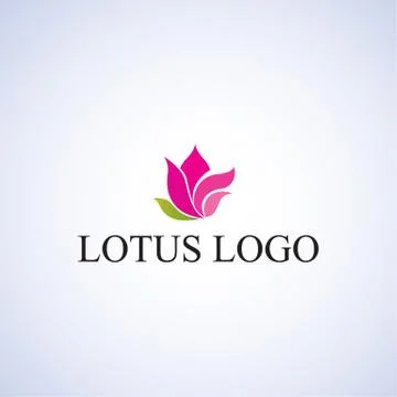 Lotus logo 스톡 일러스트
