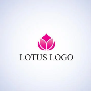 Lotus logo 스톡 일러스트