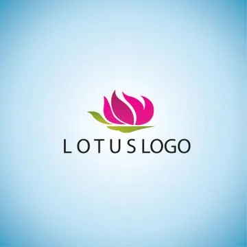 Lotus logo 스톡 일러스트