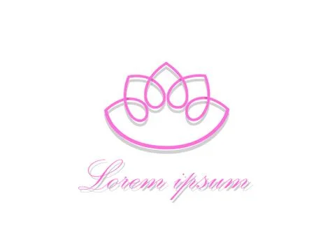 Lotus logo Stock Illustration