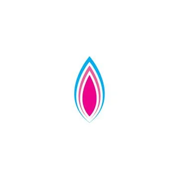 Lotus Logo Template vector symbol 库存插图