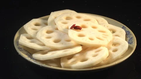 Lotus root Stock Footage 111617009