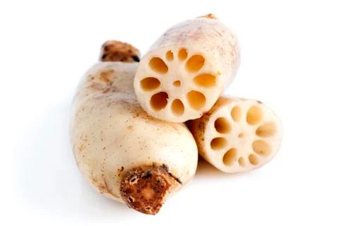 Lotus roots Stock Photos
