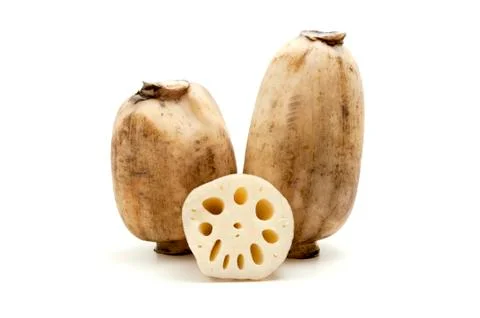 Lotus roots Stock Photos
