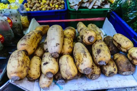 Lotus roots Stock Photos