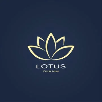 Lotus symbol Stock Illustration