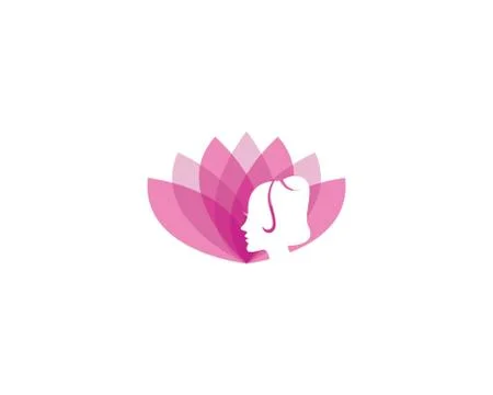 Lotus symbol vector icon Illustrazione stock