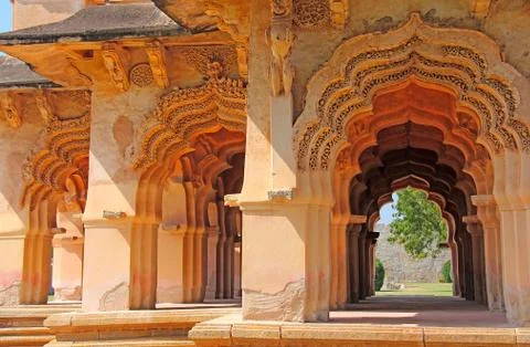 Lotus temple hampi Stock Photos