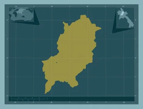 Louangphrabang, Laos. Solid color shape Stockillustratie