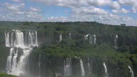Loud but beautiful waterfall 3 Stock Footage 151724445