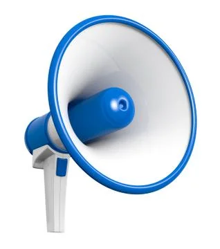 Loud hailer Stock Illustration