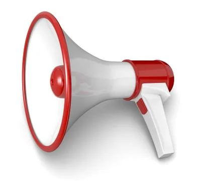Loud hailer Stock Illustration