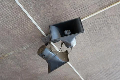 Loudspeaker and speaker Stock Photos