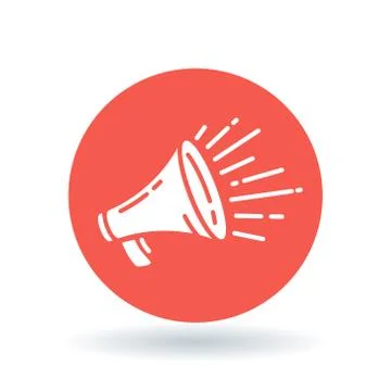 Loudspeaker icon Stock Illustration