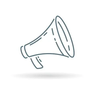 Loudspeaker icon Stock Illustration