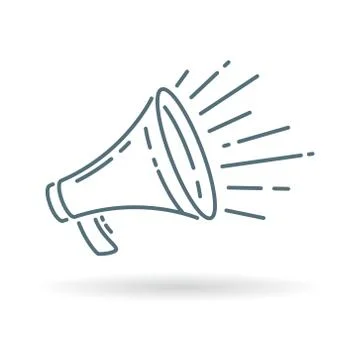 Loudspeaker icon Stock Illustration