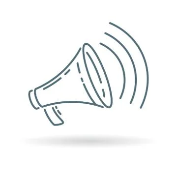 Loudspeaker icon Stock Illustration
