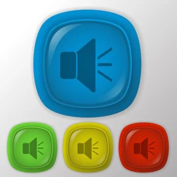 Loudspeaker Stock Illustration