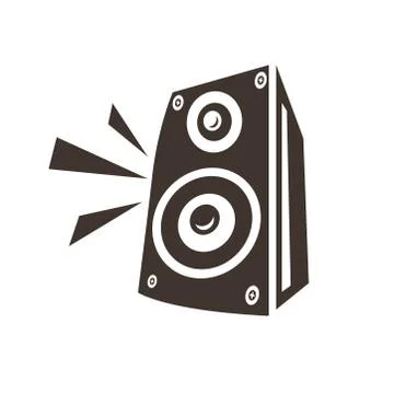 Loudspeaker Stock Illustration