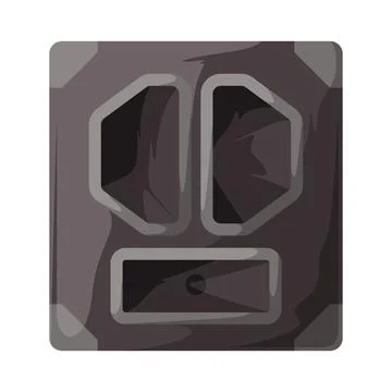Loudspeaker illustration Stock Illustration