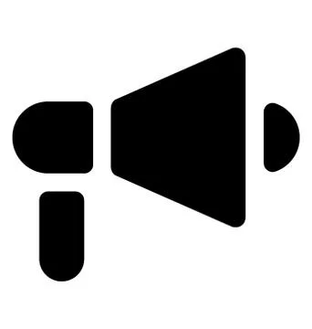 Loudspeaker Marketing Vector Stock Illustration